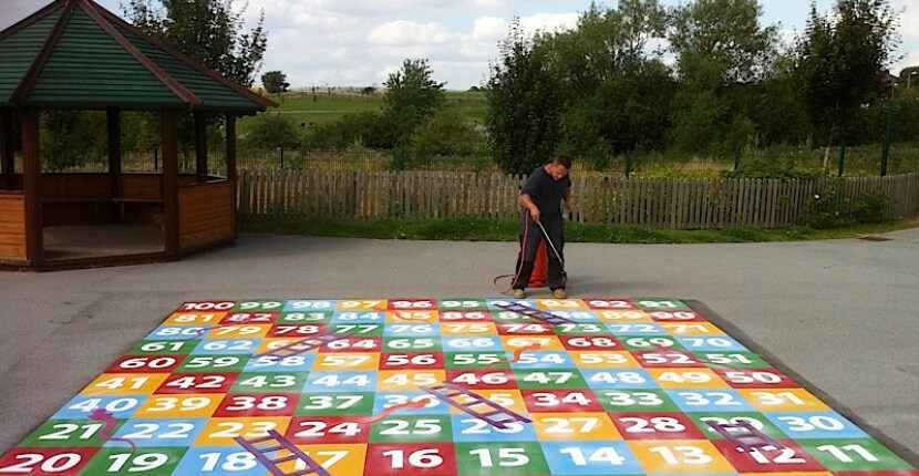 Playground Markings Banner